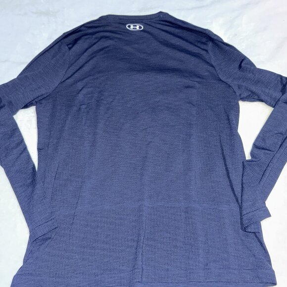 Lot Of 3 Mens Under Armour Long Sleeve Shirts Black Blue Maroon Size XLarge - Picture 10 of 11